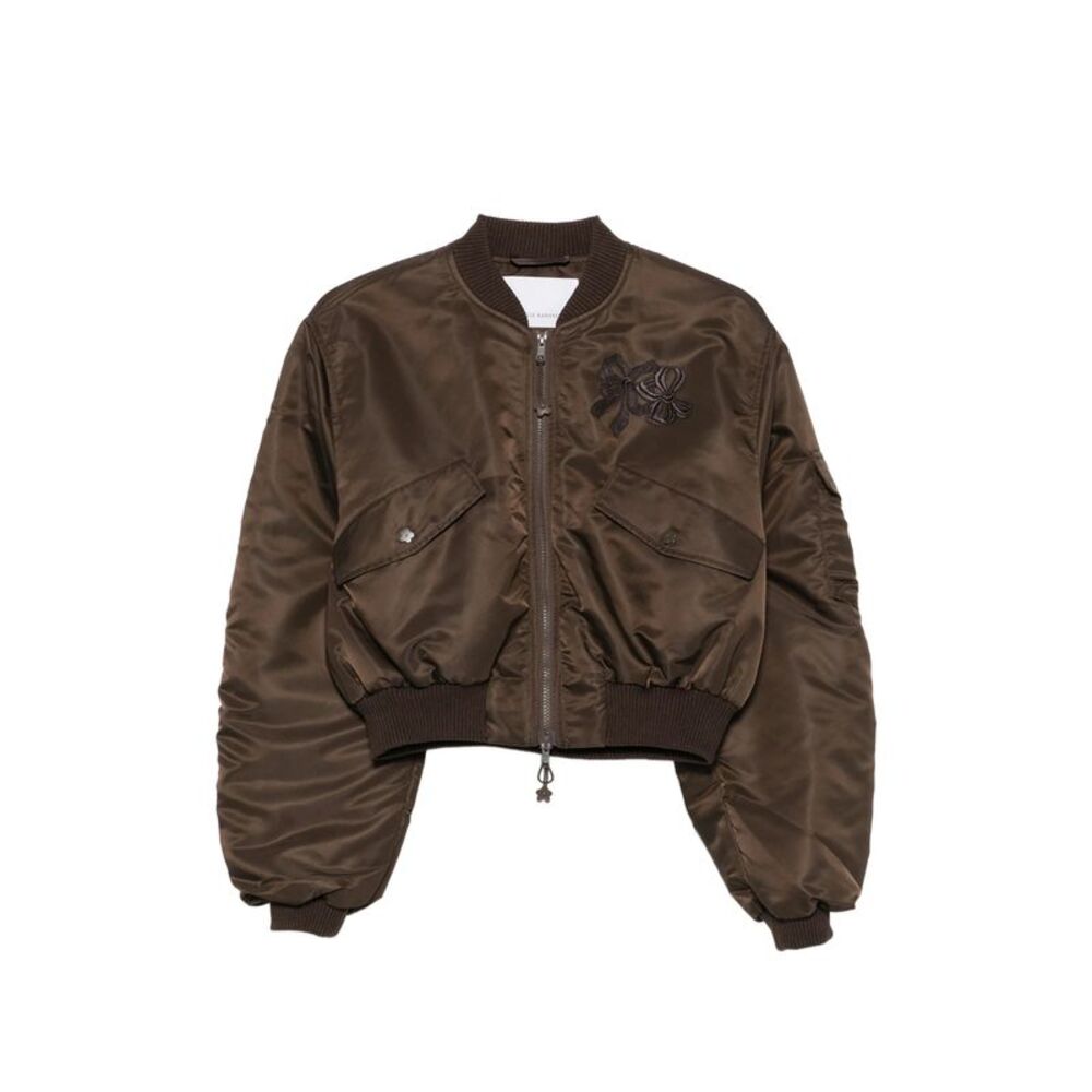 Cecilie Bahnsen Brown Jackets - Bomber Jackets Women